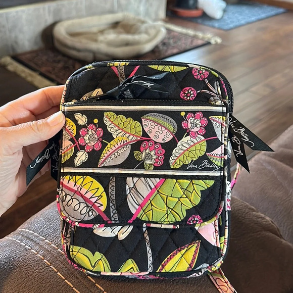 Vera Bradley Mini Hipster - Moon Blooms (Retired) - Picture 1 of 9